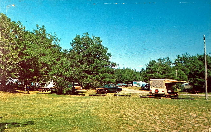 Bewabic State Park - Vintage Postcard